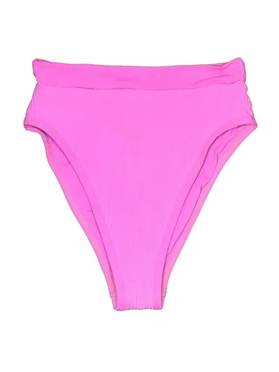 Pre-owned L*space Swimsuit Bottoms In Pink
