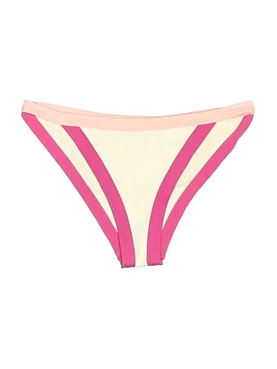 Pre-owned L*space Swimsuit Bottoms In Pink