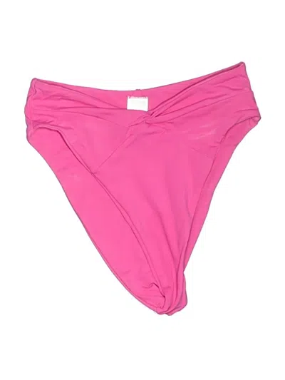 Pre-owned L*space Swimsuit Bottoms In Pink