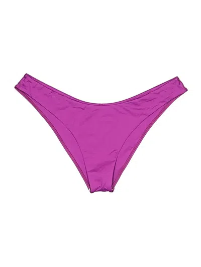 Pre-owned L*space Swimsuit Bottoms In Purple