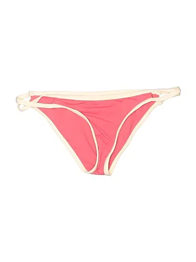 Pre-owned L*space Swimsuit Bottoms In Red