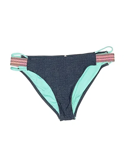 Pre-owned L*space Swimsuit Bottoms In Teal