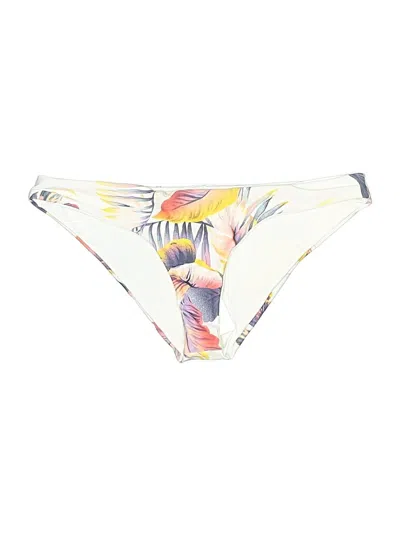 Pre-owned L*space Swimsuit Bottoms In White