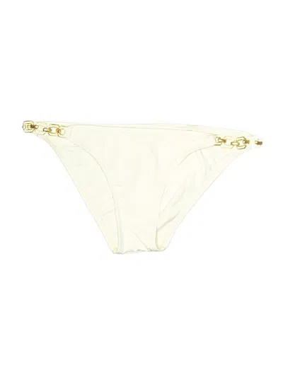 Pre-owned L*space Swimsuit Bottoms In White