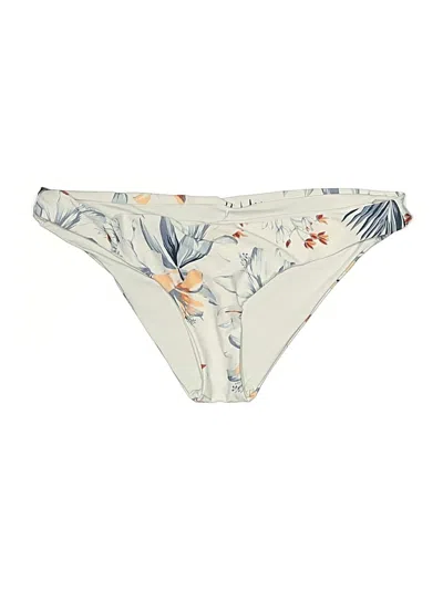 Pre-owned L*space Swimsuit Bottoms In White