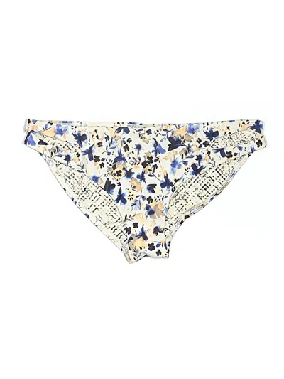 Pre-owned L*space Swimsuit Bottoms In White