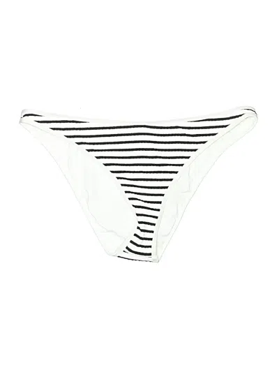 Pre-owned L*space Swimsuit Bottoms In White