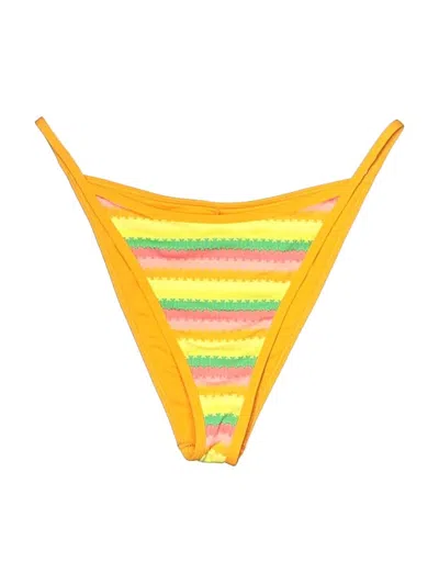 Pre-owned L*space Swimsuit Bottoms In Yellow