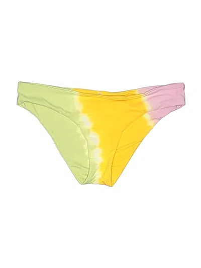 Pre-owned L*space Swimsuit Bottoms In Yellow