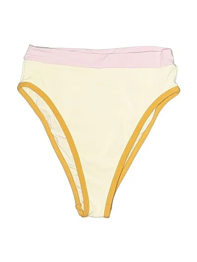 Pre-owned L*space Swimsuit Bottoms In Yellow