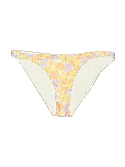 Pre-owned L*space Swimsuit Bottoms In Yellow