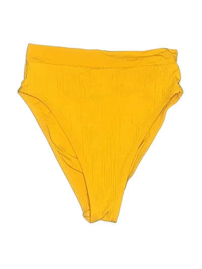 Pre-owned L*space Swimsuit Bottoms In Yellow