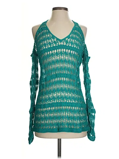 Pre-owned L*space Swimsuit Cover Up In Blue