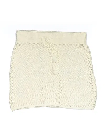 Pre-owned L*space Swimsuit Cover Up In Ivory