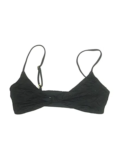 Pre-owned L*space Swimsuit Top Black Swimwear