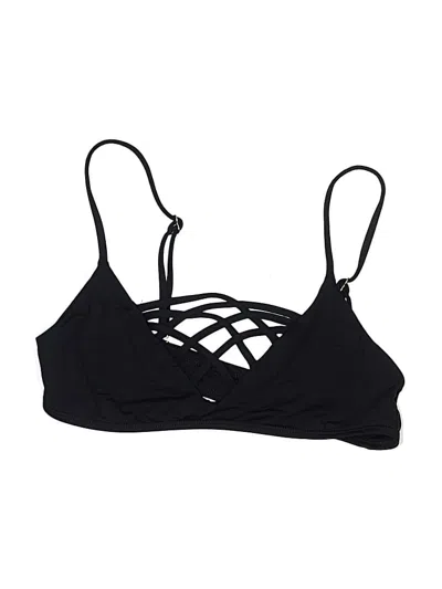 Pre-owned L*space Swimsuit Top Black Swimwear