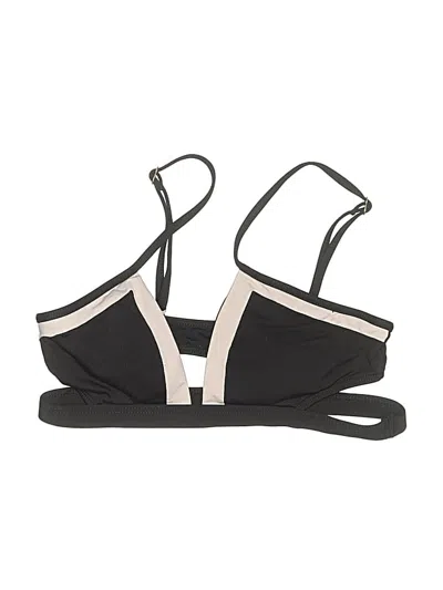 Pre-owned L*space Swimsuit Top Black Swimwear