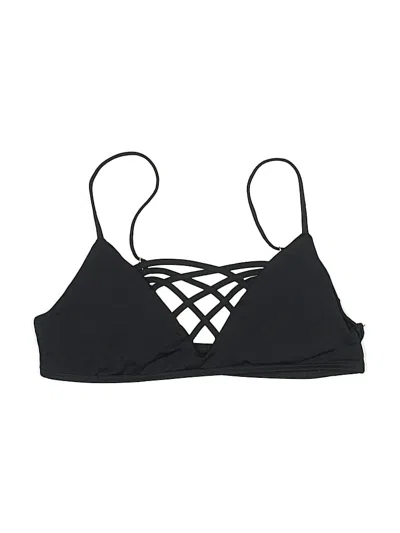 Pre-owned L*space Swimsuit Top Black Swimwear