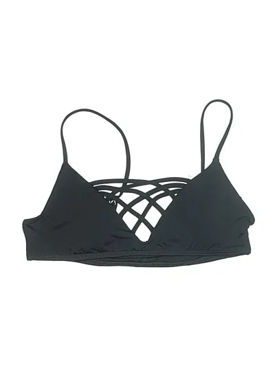 Pre-owned L*space Swimsuit Top Black Swimwear