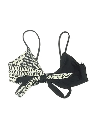 Pre-owned L*space Swimsuit Top Black Swimwear