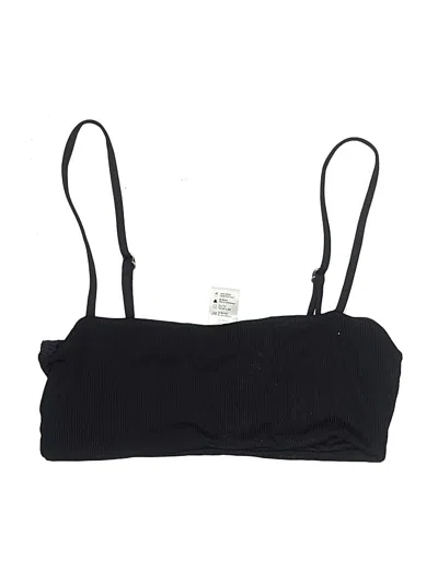 Pre-owned L*space Swimsuit Top Black Swimwear
