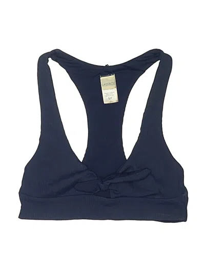 Pre-owned L*space Swimsuit Top Blue Swimwear
