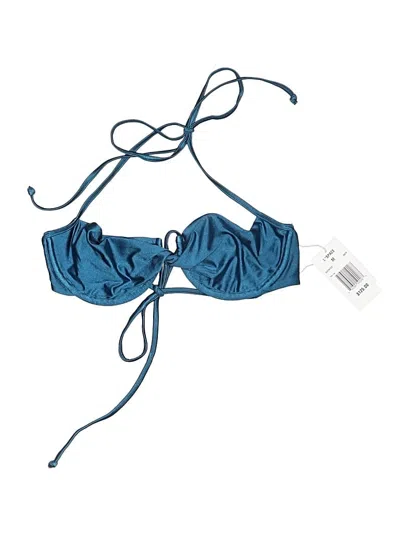 L*space Swimsuit Top Blue Swimwear