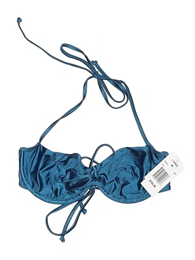 L*space Swimsuit Top Blue Swimwear