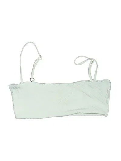 Pre-owned L*space Swimsuit Top Green Swimwear