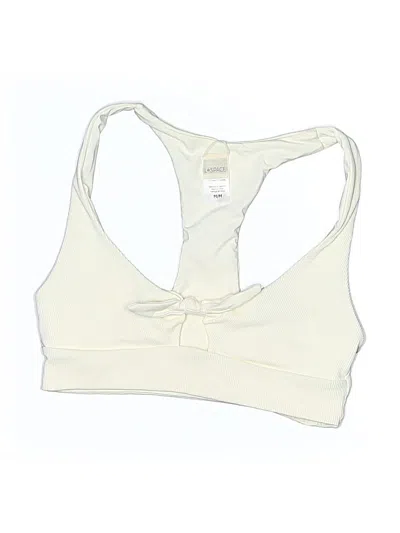 Pre-owned L*space Swimsuit Top Ivory Swimwear