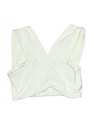 Pre-owned L*space Swimsuit Top Ivory Swimwear