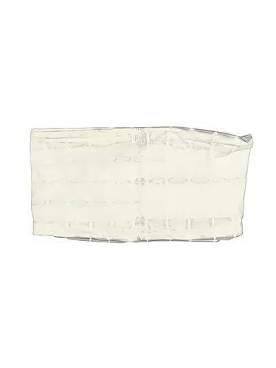 Pre-owned L*space Swimsuit Top Ivory Swimwear