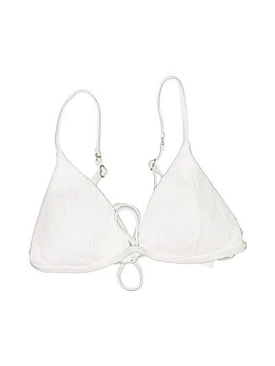Pre-owned L*space Swimsuit Top Ivory Swimwear