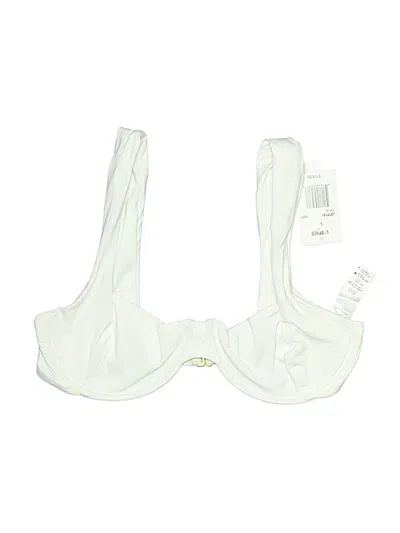 Pre-owned L*space Swimsuit Top Ivory Swimwear