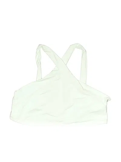 Pre-owned L*space Swimsuit Top Ivory Swimwear In White