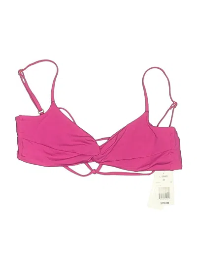 L*space Swimsuit Top Pink Swimwear