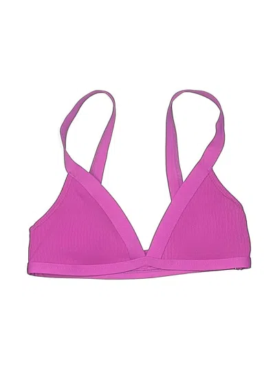 Pre-owned L*space Swimsuit Top Pink Swimwear