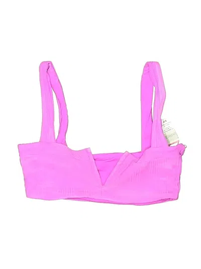 Pre-owned L*space Swimsuit Top Pink Swimwear