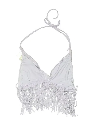 Pre-owned L*space Swimsuit Top Purple Swimwear