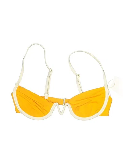 L*space Swimsuit Top Yellow Swimwear In Orange