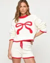 L*space Take A Bow Pullover In White
