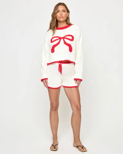 L*space Take A Bow Short In White