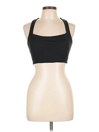 Pre-owned L*space Tank Top Black Halter Neckline Tops