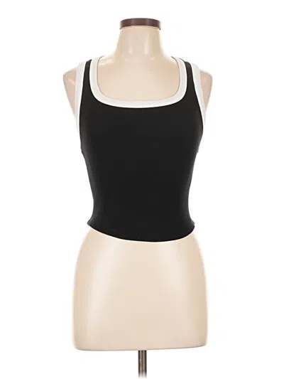 Pre-owned L*space Tank Top Black Halter Neckline Tops