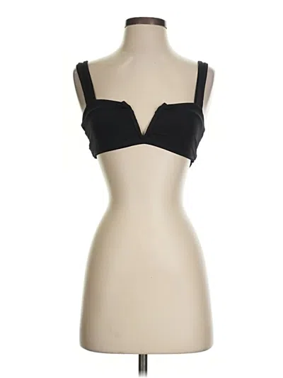 Pre-owned L*space Tank Top Black Strapless Neckline Tops