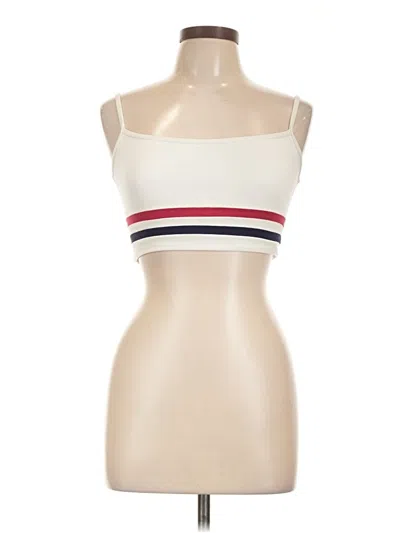 Pre-owned L*space Tank Top Ivory Strapless Neckline Tops