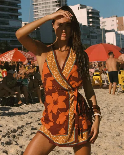 L*space Taura Mini Dress In Brown