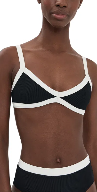 L*space Taylor Bikini Top In Black