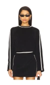 L*space Tempo Pullover In Black