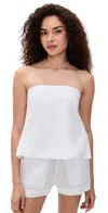 L*space Tessa Top White In White